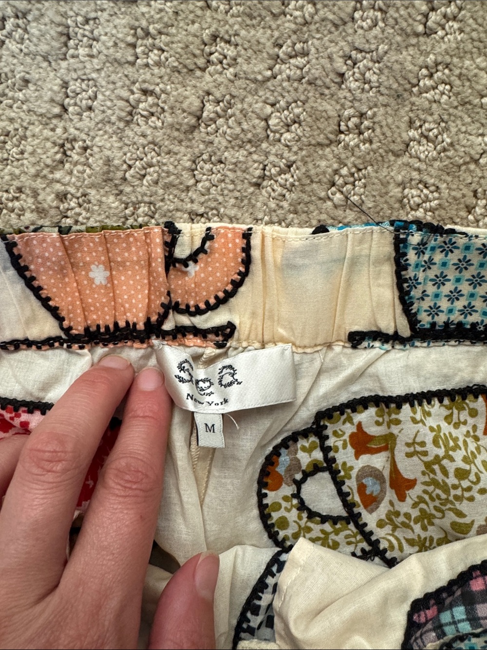 Cream Pajama Set - Cozy Sleepwear - Picture 3 of 6